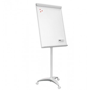 Mobilní flipchart s rameny OFFICE PRO - Grey line design